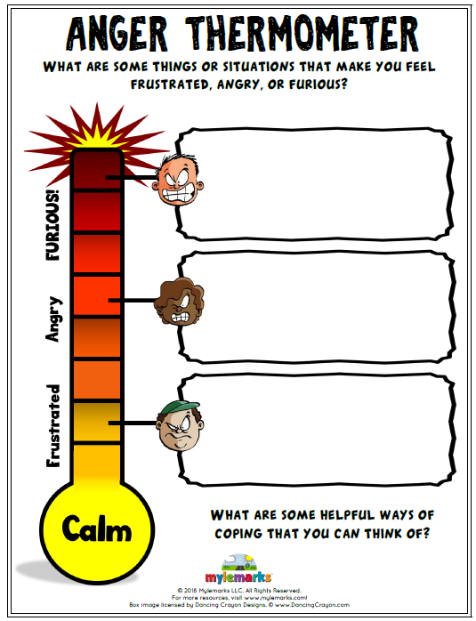 Anger Management Worksheets