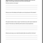 30 Anger Management Worksheet For Teenagers Education Template