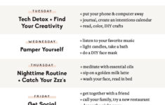 7 Day Self Care Challenge Ambitious Kitchen