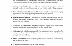 Accountability Therapy Worksheet Mental Health Worksheets