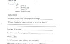 Anger And Communication Worksheets Db excel