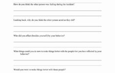 Anger Management Worksheet For Teens Luxury 19 Best Of Anger Worksheets