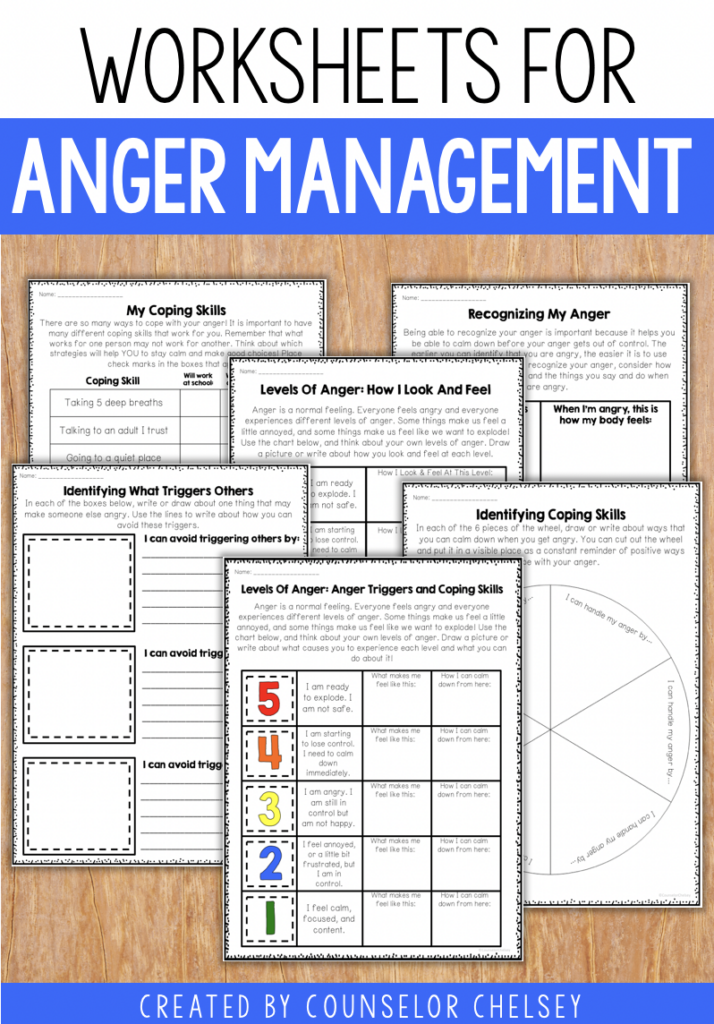 Anger Management Worksheets Anger Management Worksheets Anger | Anger ...