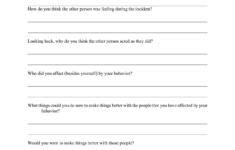 Anger Worksheet I Anger Management Worksheets Anger Worksheets