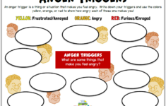 Anger Worksheets For Kids And Teens