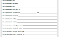 Anxiety Worksheets In Spanish