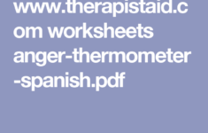 Anxiety Worksheets In Spanish Tuts Groove
