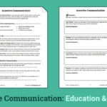 Assertive Communication Worksheet Therapist Aid Assertive