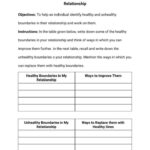 Boundaries Worksheets 7 OptimistMinds