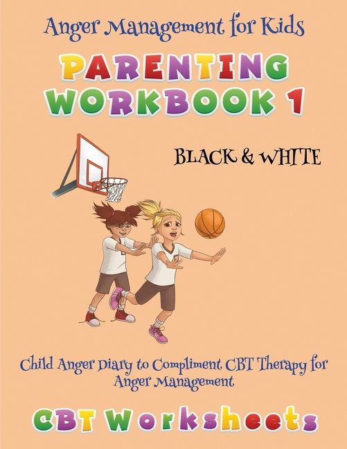 CBT Books Anger Management For Kids Parenting Workbook 1 Child 