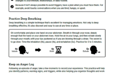 Coping Skills Anger Worksheet Therapist Aid Coping Skills