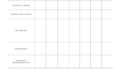 Daily Self Care Sheet Miastral