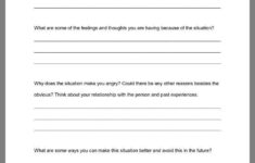 Express Your Anger Anger Management Worksheets Anger Anger