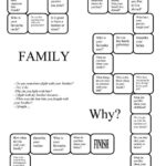 Family A Boardgame Family Therapy Worksheets Therapy Worksheets