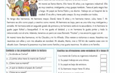 Family Relationships In Spanish PDF Worksheet SpanishLearningLab