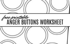 Free Printable Anger Buttons Worksheet Anger Management Worksheets