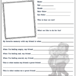 Healthy Relationship Worksheets For Kids And Teens
