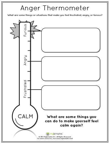 Help Children Identify Anger Triggers And Symptoms With This Worksheet 