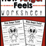 How Anger Feels Anger Management Worksheet Anger Management