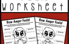 How Anger Feels Anger Management Worksheet Anger Management