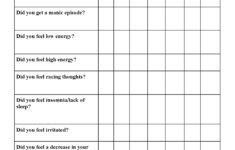 HOW TO MONITOR BIPOLAR DISORDER Mental Health Worksheets