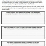 Introduction To Anger Management Worksheet All In Your Mind Anger