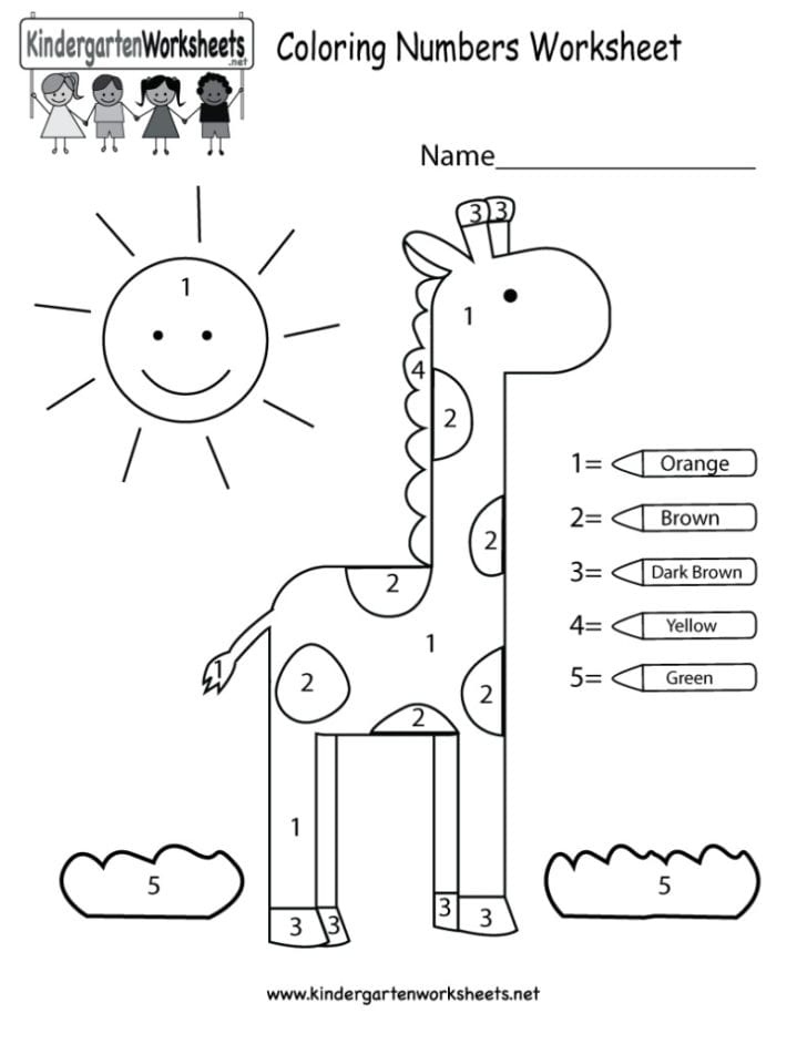 Kindergarten Spanish Worksheets Db excel