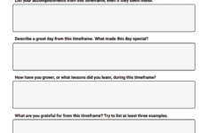 Looking Back Looking Forward Worksheet Therapist Aid