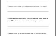 Mental Health Free Printable Social Skills Worksheets For Adults Free