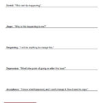 My Stages Of Grief Worksheet Therapist Aid Stages Of Grief Grief