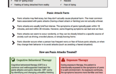 Panic Attack Info Sheet Worksheet Therapist Aid