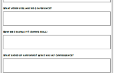 Printable Anger Management Worksheets For Kids Pdf Kidsworksheetfun