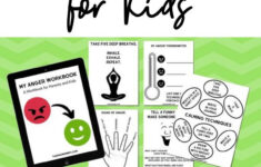 Printable Anger Workbook For Kids The Mad Mommy In 2020 Anger