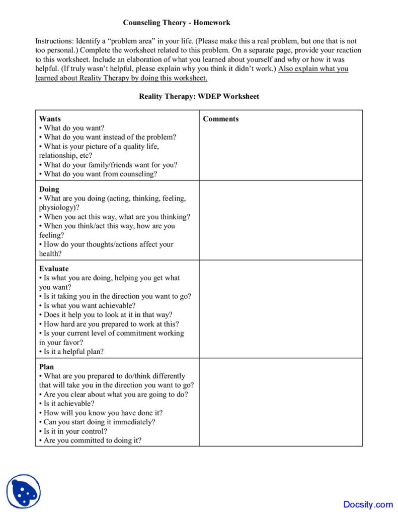 Ptsd Worksheets Therapist Aid Universal Network | Anger Management ...