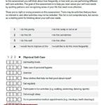 Self Care Assessment Preview Self Esteem Worksheets Self Care