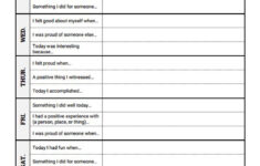 Self Esteem Journal Worksheet Therapist Aid In 2020 Self Esteem