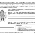 Skill 1 Anger Management Techniques And Worksheets Steam Journaling