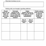 SUBSTANCE ABUSE THERAPY WORKSHEETS VERSION 2 Mental Health Worksheets