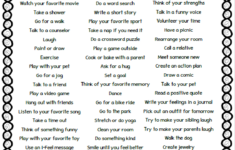 The BIG Coping Skills List ES