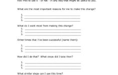 Therapist Aid Worksheets